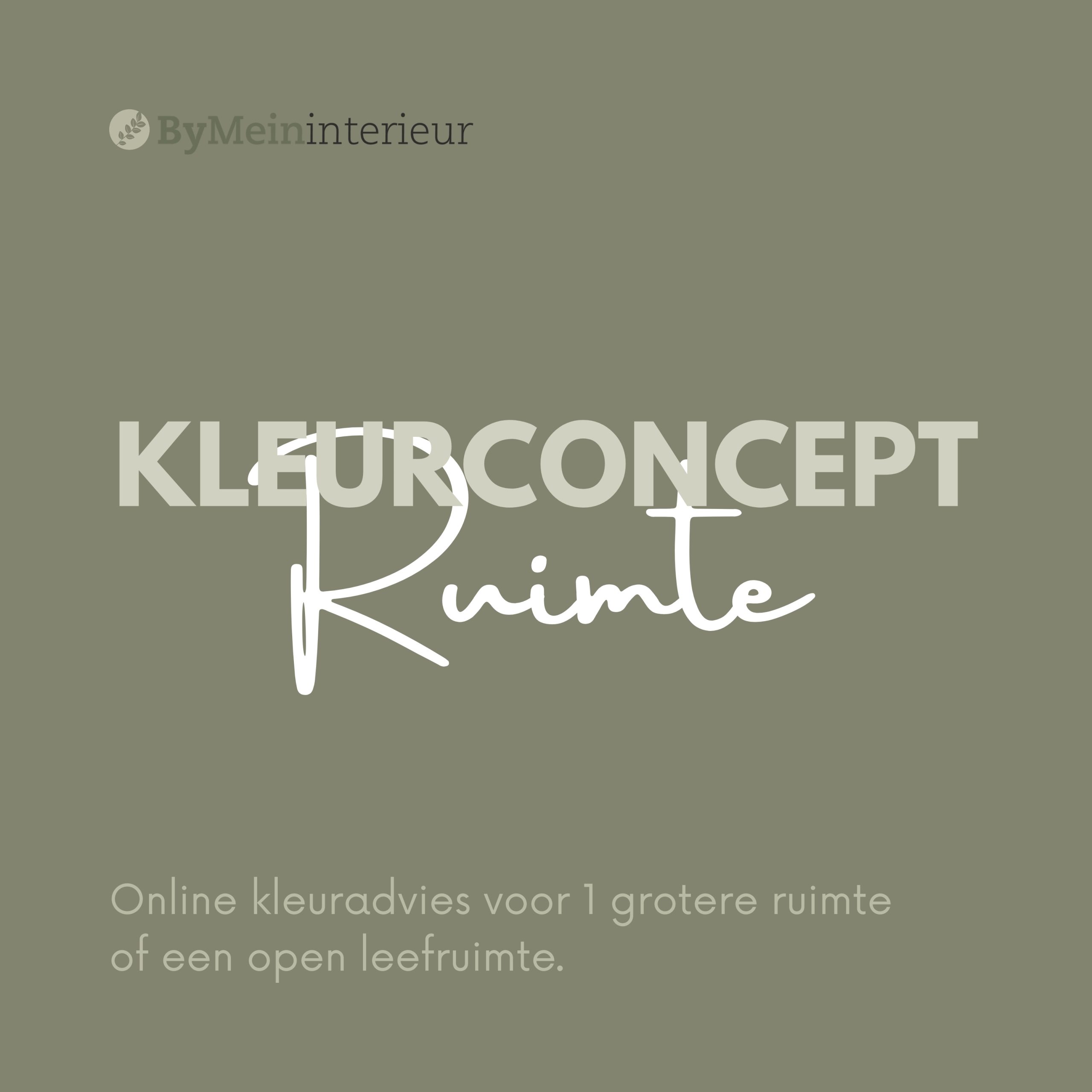 Kleurconcept Ruimte